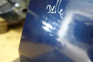 Tür Beifahrertür VW Touareg 7L vorne rechts LD5Q Shadowblue blau 7L6837730 - Bild 6