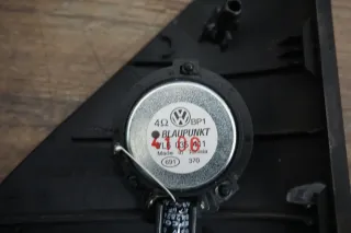 Spiegeldreieck vorne links VW Touareg Hochtöner 7L6837993 Verkleidung schwarz - Bild 3