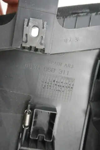 B-Säule Säulenverkleidung Verkleidung VW Golf 5 GTI links 1K0868311A Schwarz - Bild 6