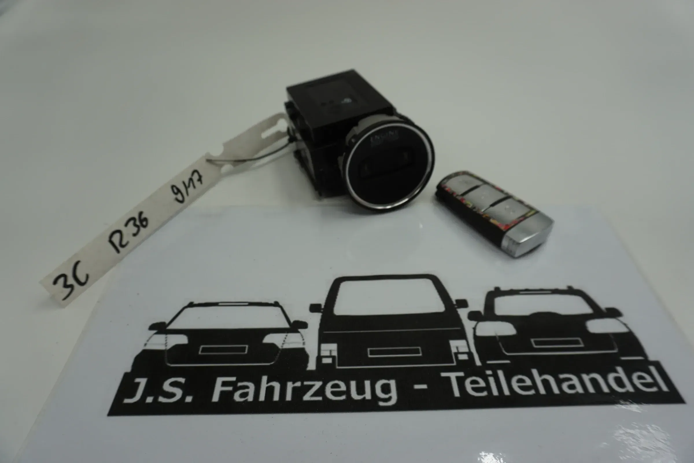VW Passat 3C B6 05-10 Zündschloss 1xSchlüssel 3C0905843R Steuergerät - Bild 1