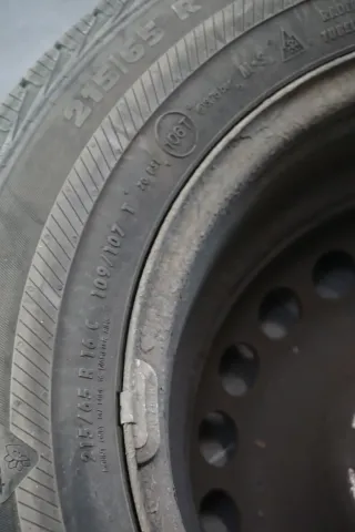 VW T5 T6 Stahlfelgen Allwetterreifen Reifen Allwetter 215/65 R16C Kompletträder - Bild 11
