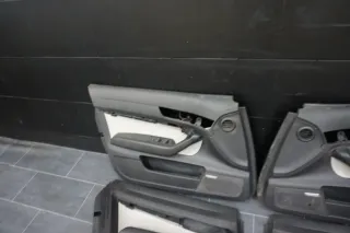 4x Audi A6 4F Türverkleidung Verkleidung Tür vorne hinten Leder S-line weiß - Bild 5