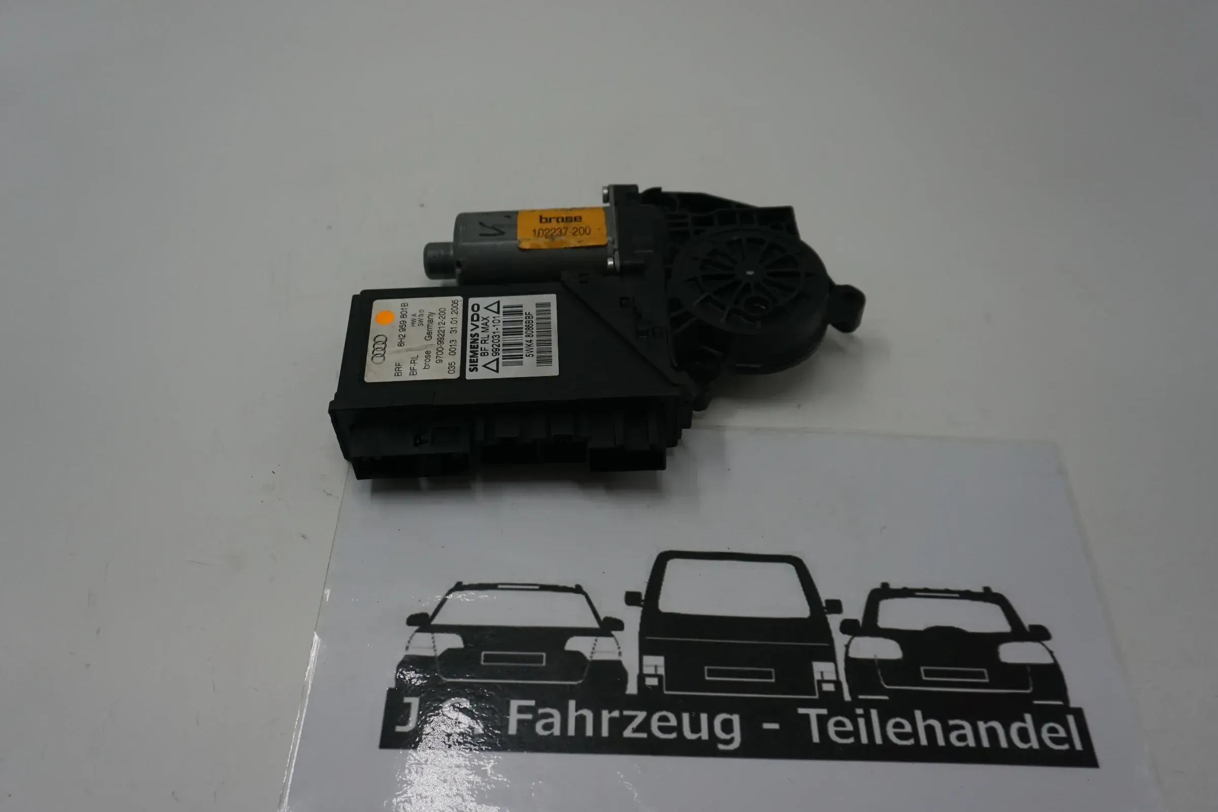 Audi A4 B7 Frontlinkes Beifahrerfenster Steuergerät Einheit 8H2959801 - Bild 1