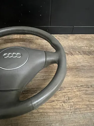 Audi A6 4B 4Z Allroad Lenkrad Lederlenkrad Braun 8Z0419091D - Bild 2
