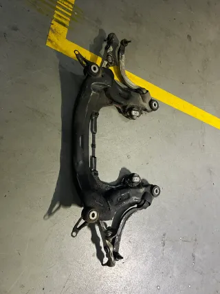 Vorderachse Audi A6 4B 2.7 3.0 V6 QUATTRO Motorträger Achse vorne 4B0399313BS - Bild 1