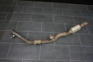 Porsche 9Y0 Cayenne E3 Abgasrohr Vorschalldämpfer Abgasanlage Abgas 4M0253350CE - Bild 1