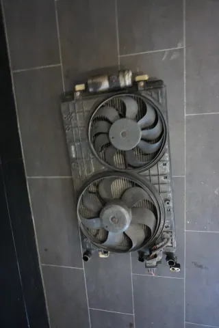 AUDI TT V6 3.2 8J Kühlerpaket Klimakühler Lüfterzarge Lüfterpaket Handschalter - Bild 6