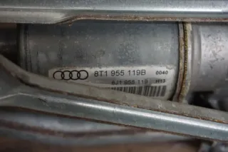 Orig Audi A4 8K Wischergestänge Motor Scheibenwischer vo 8K1955119B 8K1955023C - Bild 5